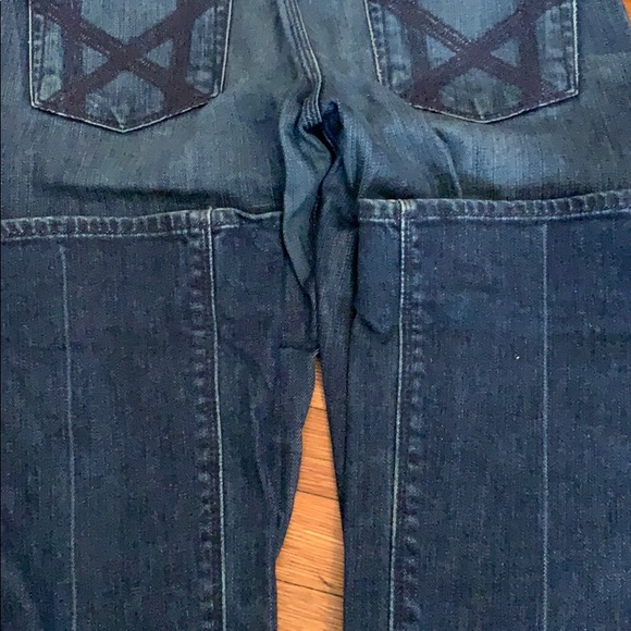 7 for all Mankind dark bootcut jean sz 28 - Picture 3 of 6